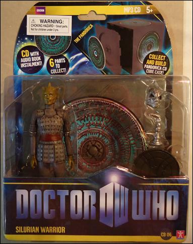 Doctor Who Collect and Build Pandorica Figures with Audio CD figure 6 Silurian Warrior