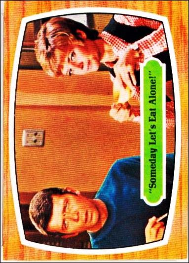 Brady Bunch (Base Set) card 54 "Someday Let's Eat Alone!"