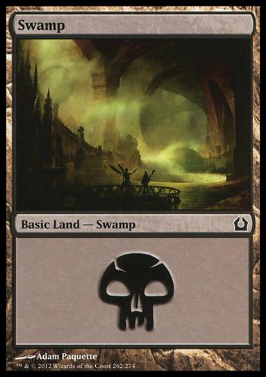 Magic the Gathering: Return to Ravnica (Base Set) card 262 Swamp