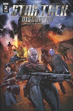 Star Trek: Discovery: Succession issue 2 Angel Hernandez Cover