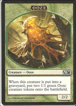 Magic the Gathering: 2011 Core Set (Token Subset) card 5 Ooze