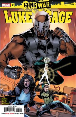 Luke Cage: Gang War issue 2 Caanan White Cover