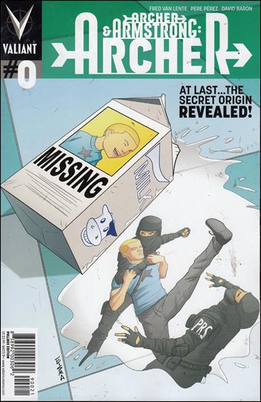 Archer and Armstrong: Archer issue 0-B Joe Eisma Pullbox Cover