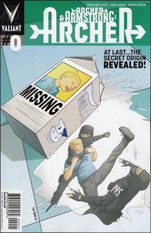 Archer and Armstrong: Archer issue 0-B Joe Eisma Pullbox Cover