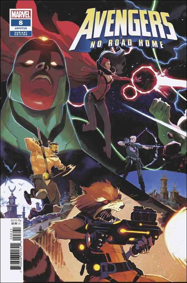 Avengers: No Road Home issue 8-B Matteo Scalera Connecting Cover