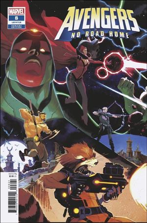 Avengers: No Road Home issue 8-B Matteo Scalera Connecting Cover
