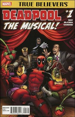 True Believers: Deadpool The Musical issue 1-B (2nd Printing)