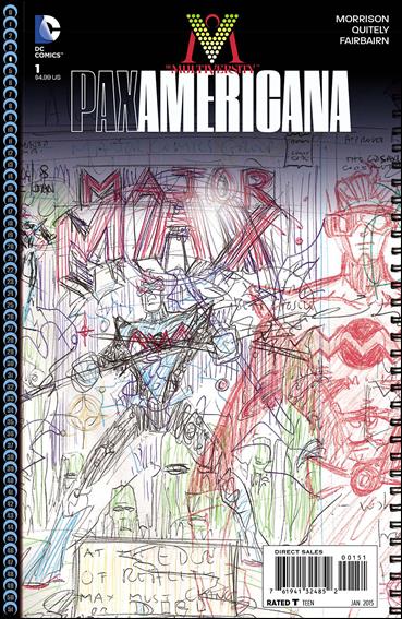 Multiversity: Pax Americana issue 1-E Grant Morrison 1:100 Cover