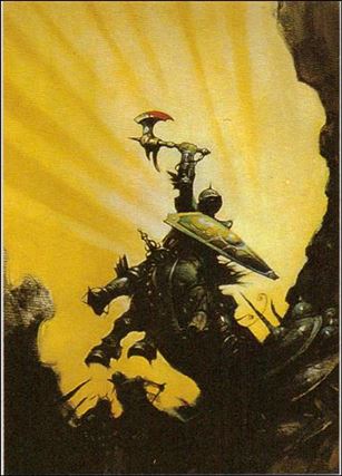 Frazetta (Base Set) card 40 Eternal Champion