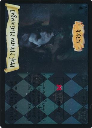 Harry Potter: Quidditch Cup (Base Set) card 21-B Prof. Minerva McGonagall