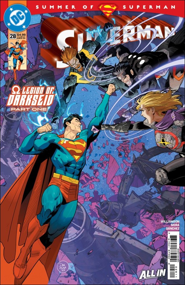 Superman (2023) issue 28 Dan Mora Cover