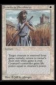Magic the Gathering: Limited Edition Beta (Base Set) card 41 Swords to Plowshares