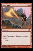 Magic the Gathering: 10th Edition (Base Set) card 215 Lava Axe