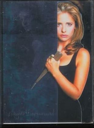 Buffy the Vampire Slayer Reflections: The High School Years (Slayer's Journal Die-Cut Subset) card J4 Lost Hope