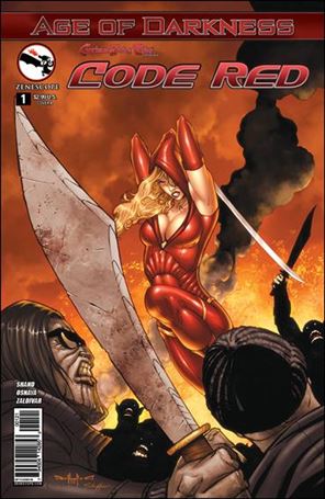 Grimm Fairy Tales Presents Code Red issue 1-B Pasquale Qualano Cover