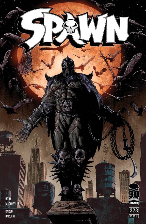 Spawn issue 328-B Valerio Giangiordano Cover