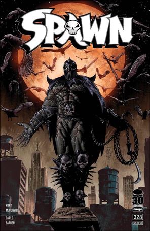 Spawn issue 328-B Valerio Giangiordano Cover