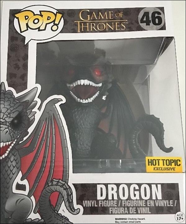 POP! Game of Thrones figure 46 Drogon Hot Topic