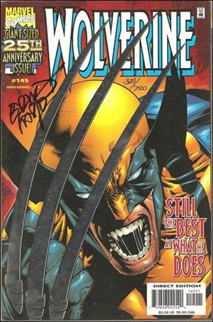 Wolverine (1988)  issue 145-H DF (Signed by Erik Larsen) 1/7500
