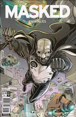 Masked: Anomalies issue 1-C Steve Kurth Cover