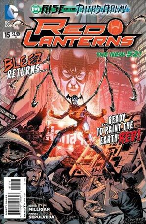 Red Lanterns issue 15 Standard Cover