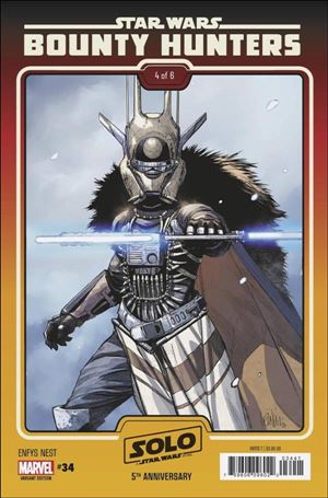 Star Wars: Bounty Hunters issue 34-D Yu Enfys Nest Solo Movie Cover