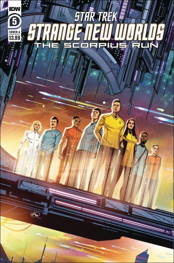 Star Trek: Strange New Worlds - The Scorpius Run issue 5 Angel Hernandez Cover