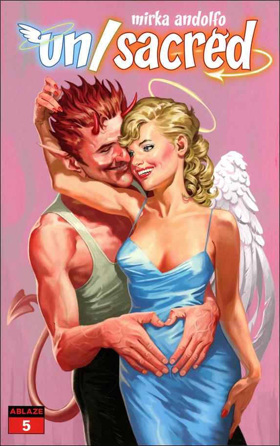 Un/Sacred (2019) issue 5-B Steve Morris Cover