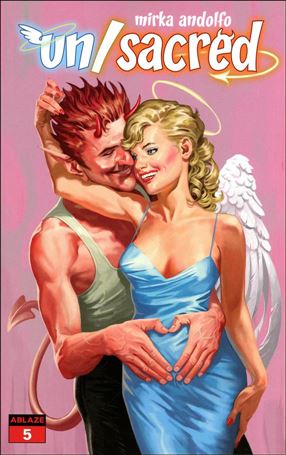 Un/Sacred (2019) issue 5-B Steve Morris Cover