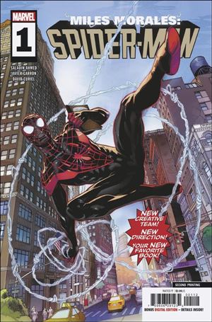 Miles Morales: Spider-Man (2018) issue 1-F Javier Garron Cover (Second Print)