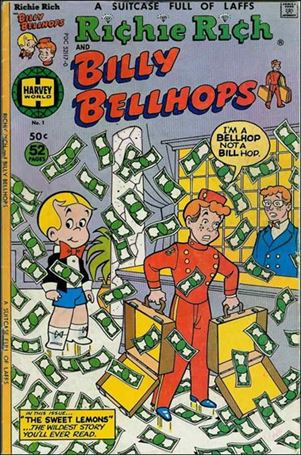 Richie Rich and Billy Bellhops Cover Image 1