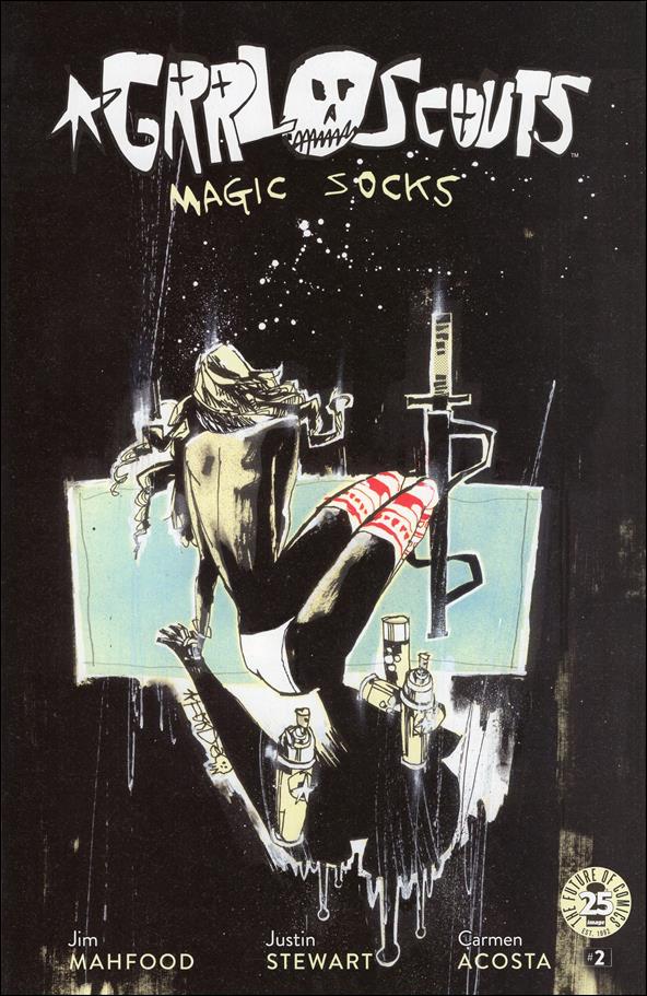 Grrl Scouts: Magic Socks issue 2 Jim Mahfood Cover