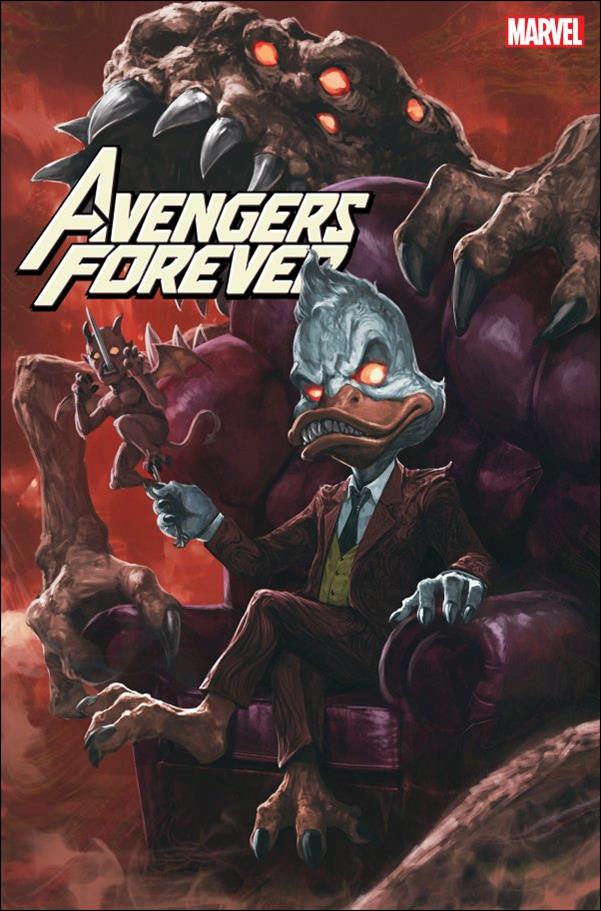 Avengers Forever (2022) issue 13-D Skan Demonized Cover