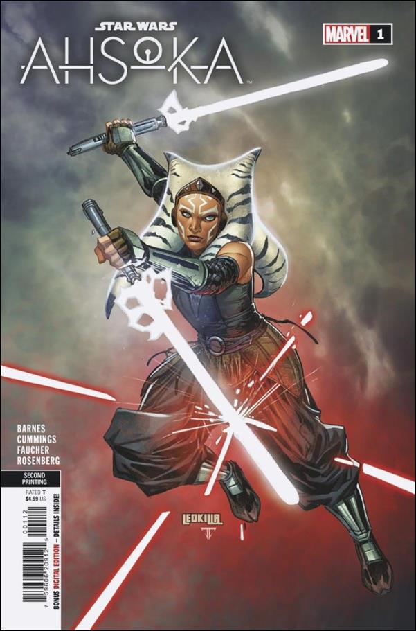 Star Wars: Ahsoka issue 1-Q Ken Lashley Cover (Second Printing)