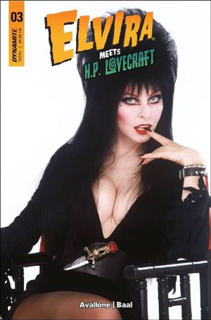 Elvira Meets H.P. Lovecraft issue 3-D Photo Cover
