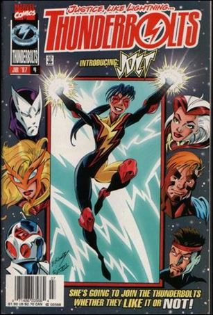 Thunderbolts (1997) issue 4-B Newsstand Edition / Price Variant