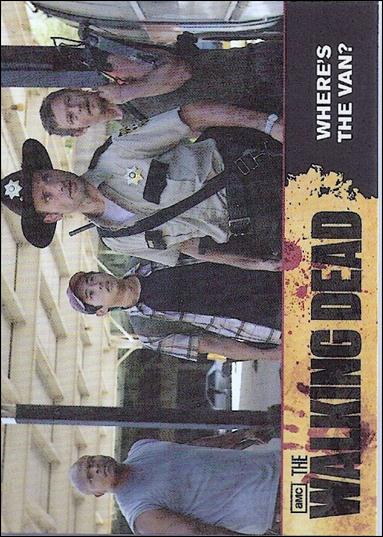 Walking Dead (Base Set) card 53 Where's The Van?
