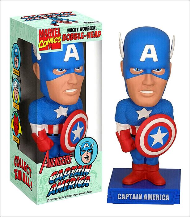 Wacky Wobblers (Comics) item Nn8 Captain America