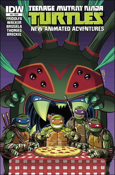 Teenage Mutant Ninja Turtles New Animated Adventures issue 10 Dario Brizuela Cover
