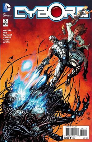 Cyborg (2015) issue 3 Ivan Reis Cover