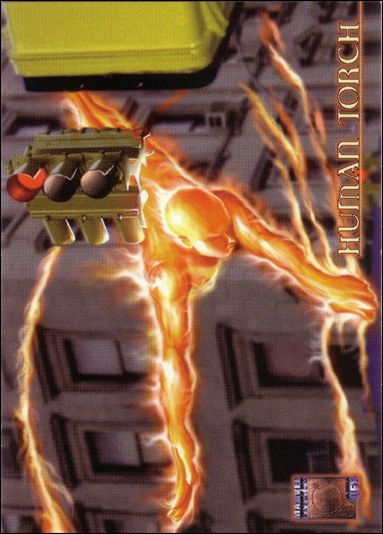 Marvel Premium QFX (Base Set) card 15 Human Torch