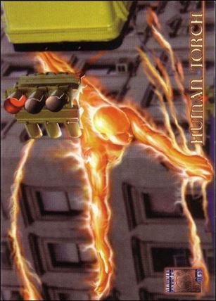 Marvel Premium QFX (Base Set) card 15 Human Torch