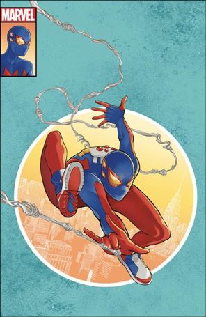Spider-Man (2022) issue 7-K Romy Jones Golden Apple Virgin Cover (2nd Prtg.)