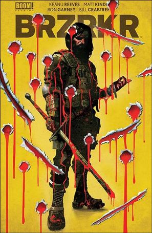 BRZRKR issue 9-B Mike Del Mundo Cover