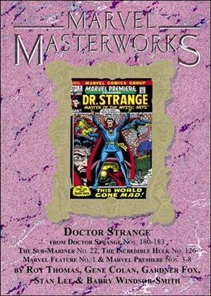 Marvel Masterworks: Doctor Strange issue 4-B Marble Dust Jacket Vol 130