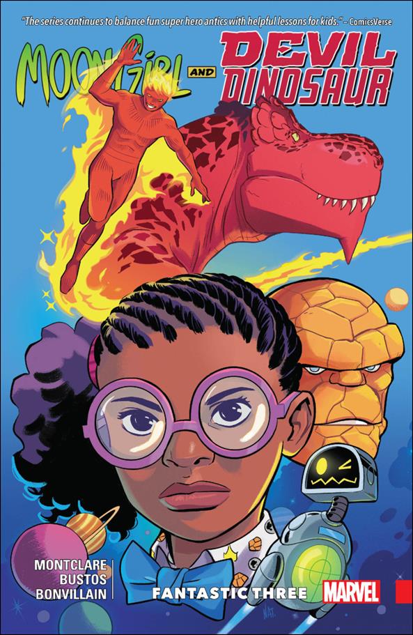 Moon Girl and Devil Dinosaur issue 5 Fantastic Three