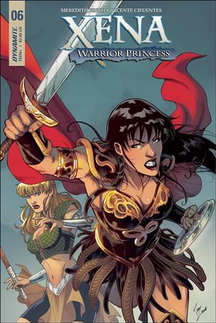 Xena: Warrior Princess (2018) issue 6-B Vicente Cifuentes Cover