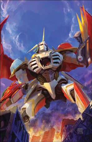 Mighty Morphin Power Rangers issue 37-D Xermanico 1:25 Cover
