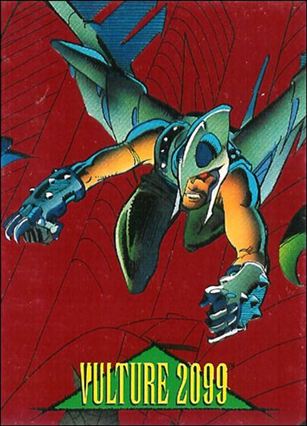 Marvel Universe: Series 4 (2099 Red Foil-Stamped Subset) card 2 Vulture 2099
