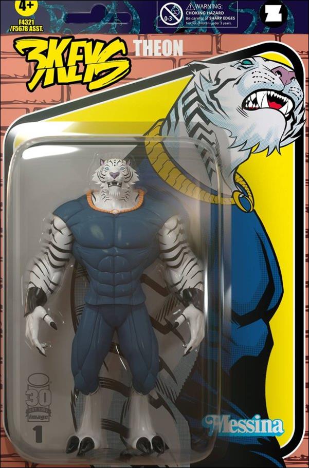 3Keys issue 1-C Action Figure 1:25 Cover